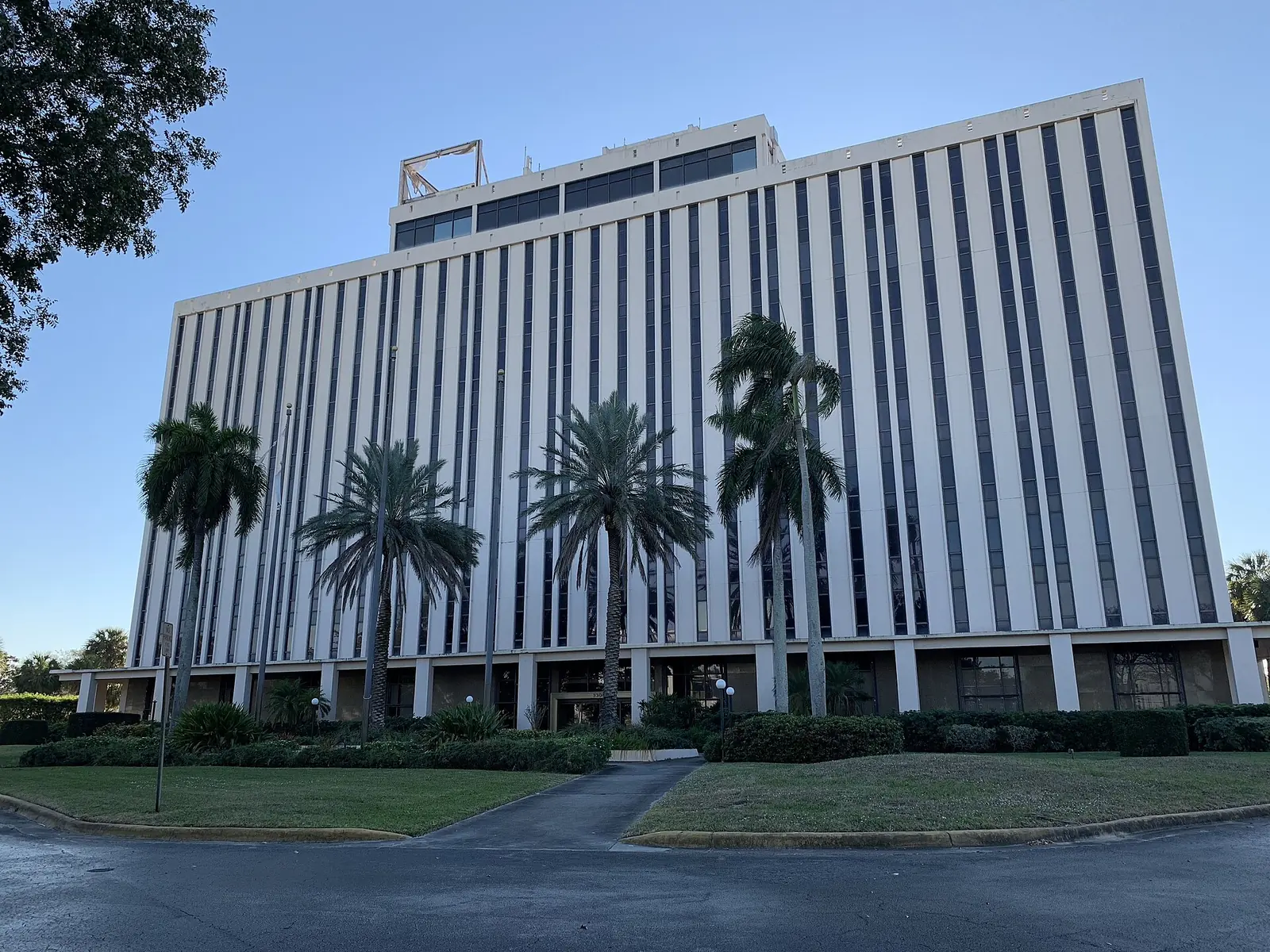 The Coral Springs Financial Plaza office building on a sunny day